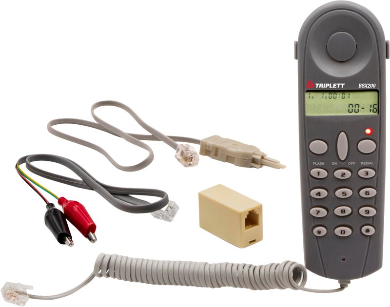 Triplett BSX200 Byte Brothers Basic Telephone Test Set / Butt Set RJ11 Adapter - Image 1